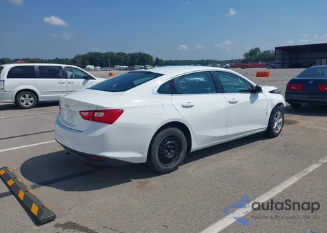 2016 Chevrolet Malibu Ls из США, поврежденный, VIN 1G1ZB5ST5GF360161